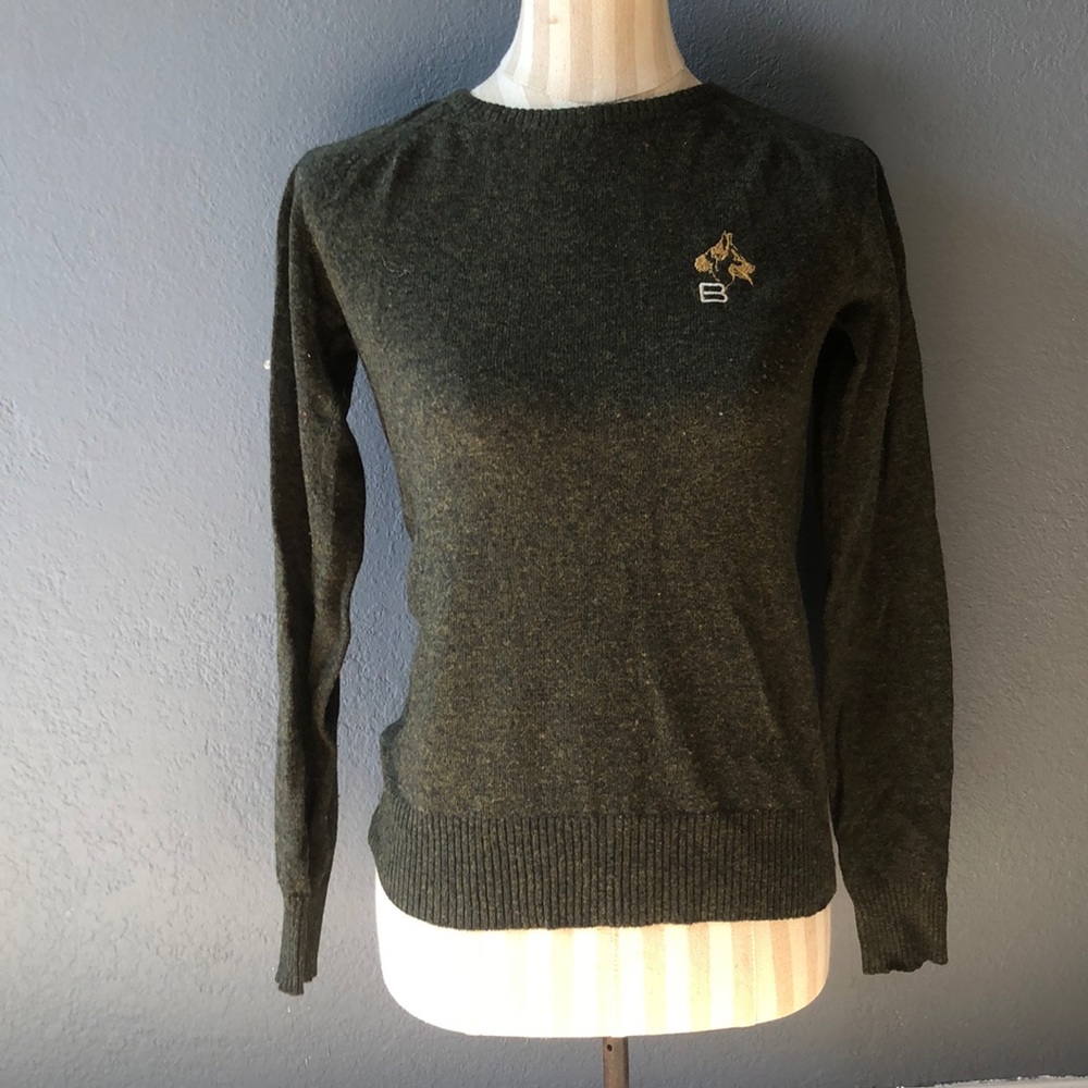 Dark green Balenciaga sweater
